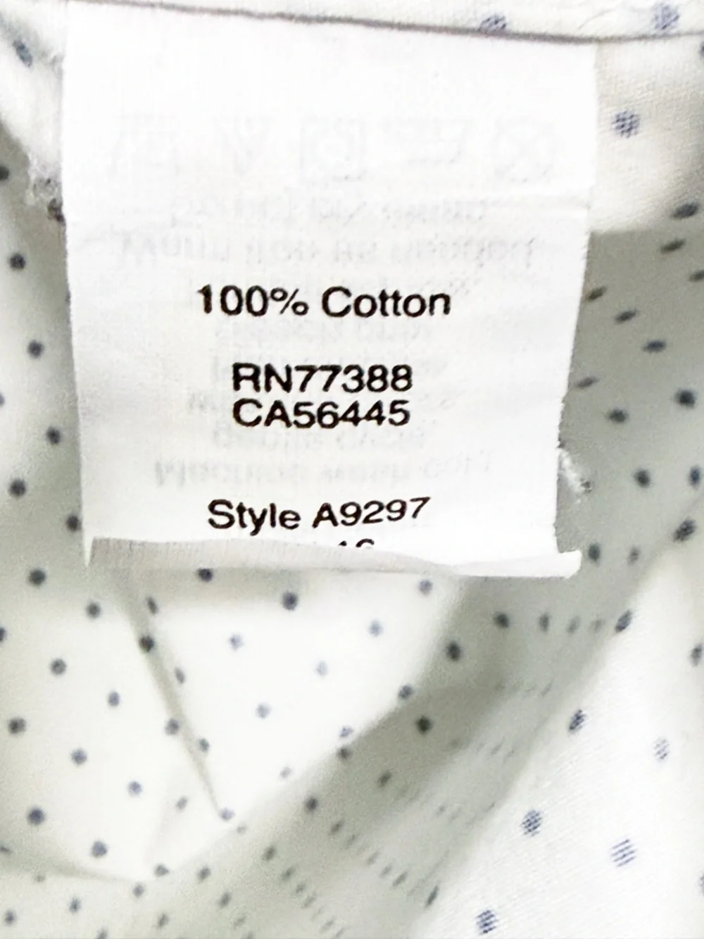J.Crew Thompson Shirtings Polka Dot Shirt Men’s M 15-15.5 Cotton
